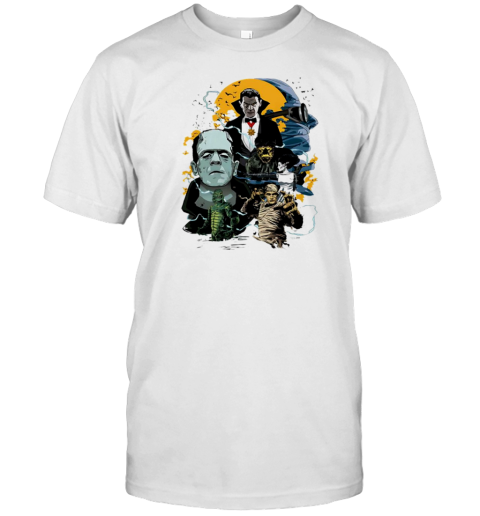 Vintage Universal Monsters Halloween T-Shirt