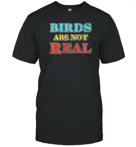 Birds Are Not Real Vintage T- Classic Men's T-shirt