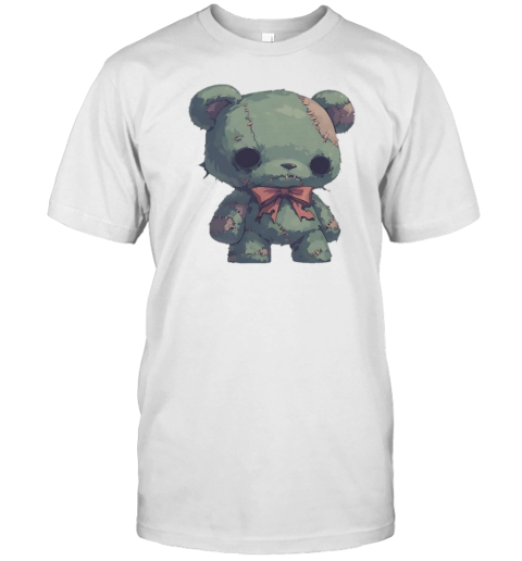 Creepy Zombie Bear Halloween T- Classic Men's T-shirt