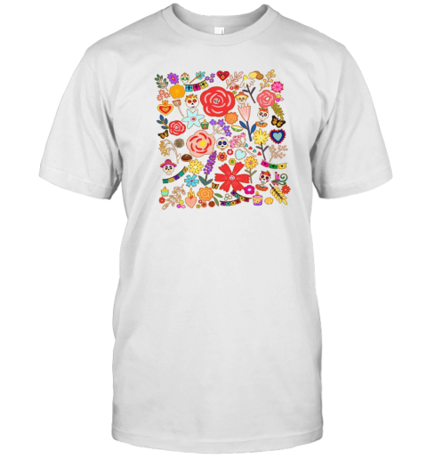 Dia De Los Muertos Mexican Art Spanish Teacher T- Classic Men's T-shirt