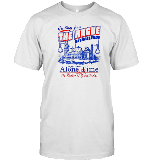 Greetings From The Hague Netherlands T- Classic Men's T-shirt