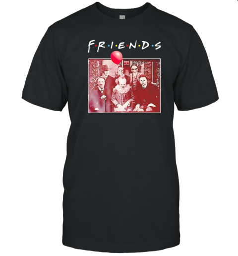 Horror Friends Halloween Characters T- Classic Men's T-shirt