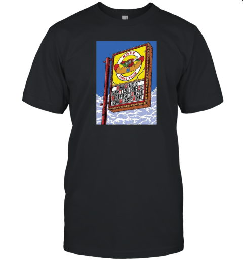 NOFX Chicago 20 21 22 September 2024 Final Tour Poster T-Shirt