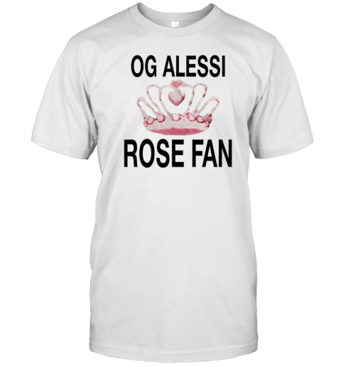 Og Alessi Rose Fan T- Classic Men's T-shirt