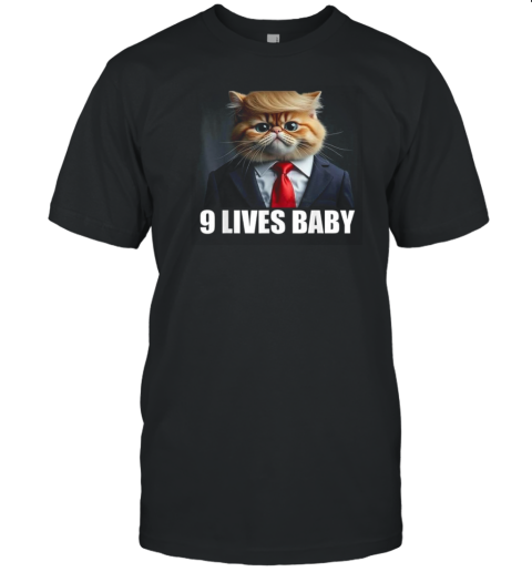 Original Cat Trump 9 Lives Baby T-Shirt