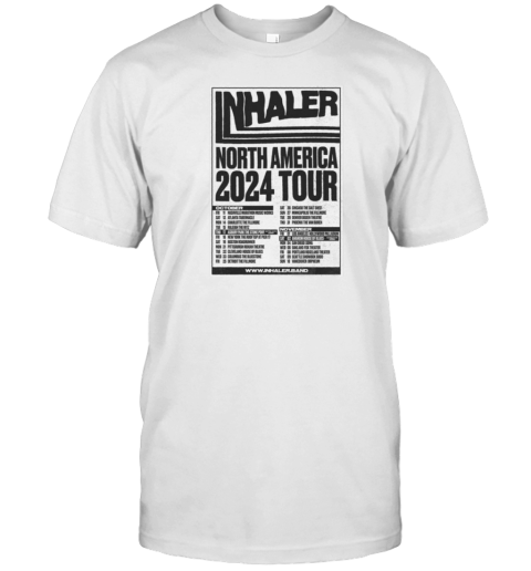 Original Inhaler North America 2024 Tour Poster T- Classic Men's T-shirt