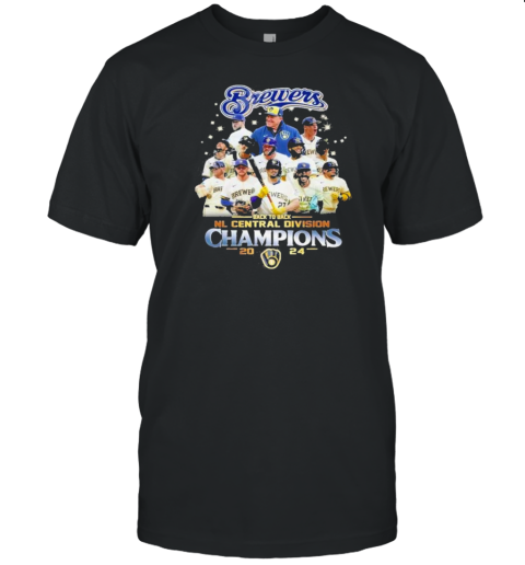 Original Milwaukee Brewers Back To Back NL Central Division Champions 2024 T- Classic Men's T-shirt