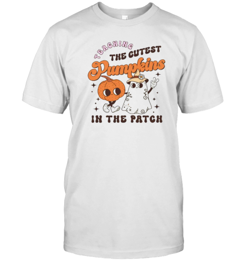 Teaching The Cutest Pumpkins Here Teacher T- Classic Men's T-shirt