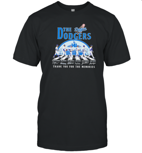 The LA Dodgers Abbey Road 141Th Anniversary 1883 2024 Thank You Signatures T- Classic Men's T-shirt