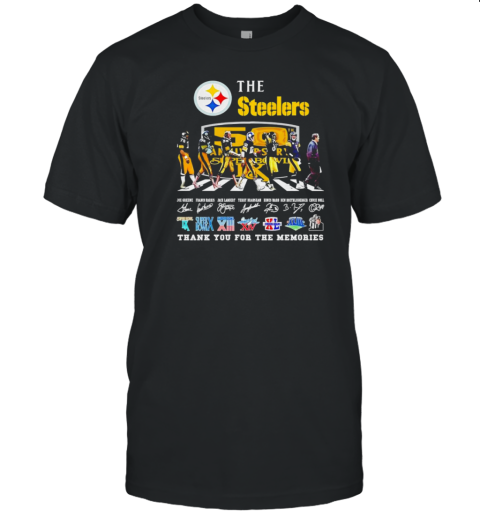 The Pittsbirgh Steelers Abbey Road Thank You For The Memories T- Classic Men's T-shirt