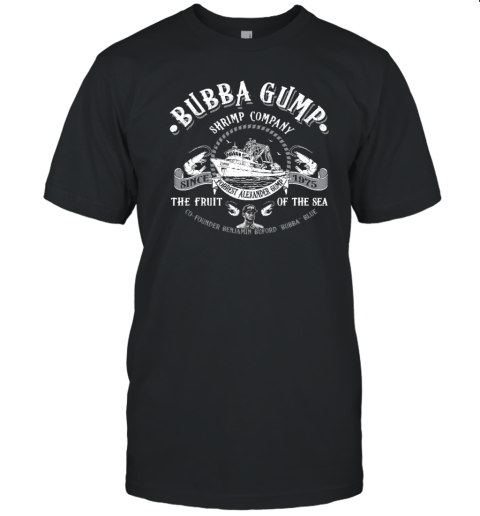 Bubba Gump Shrimp Co Forrest Gump 90s Movie T-Shirt