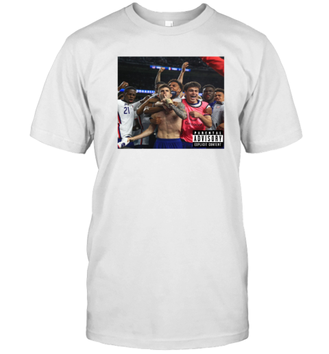 Christian Pulisic Celebration Parental Advisory T-Shirt