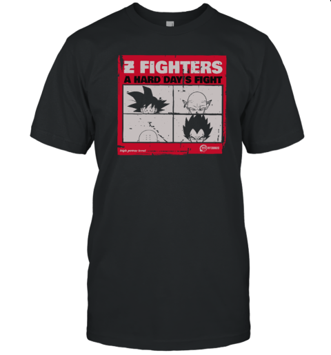 Dragon Ball Z Fighters a hard days fight T-Shirt