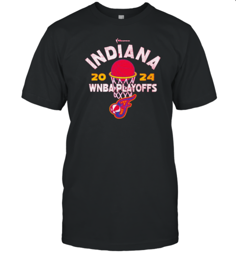 Indiana Fever 2024 Playoff Participant Hooping T- Classic Men's T-shirt