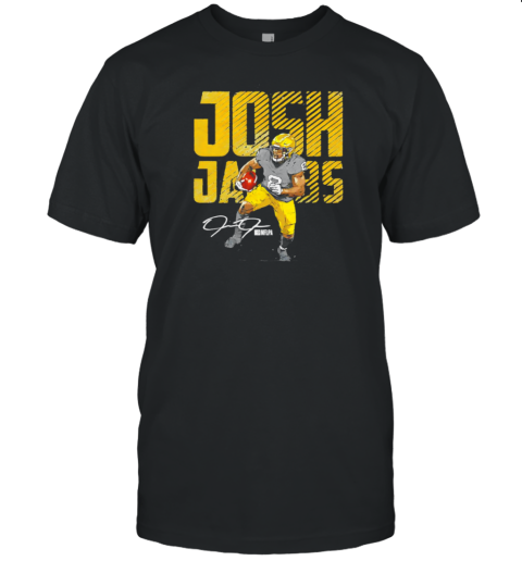 Josh Jacobs Green Bay Packers Running Back Signatures T-Shirt