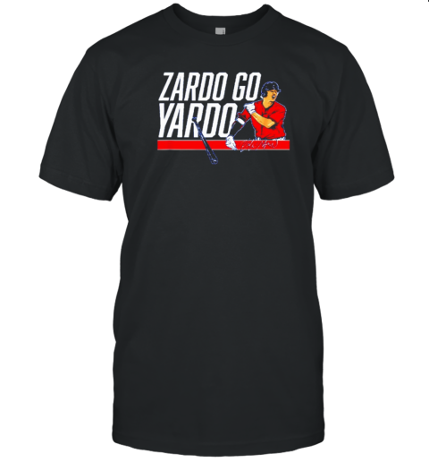 Kyle Manzardo Cleveland Guardians Zardo Go Yardo T-Shirt