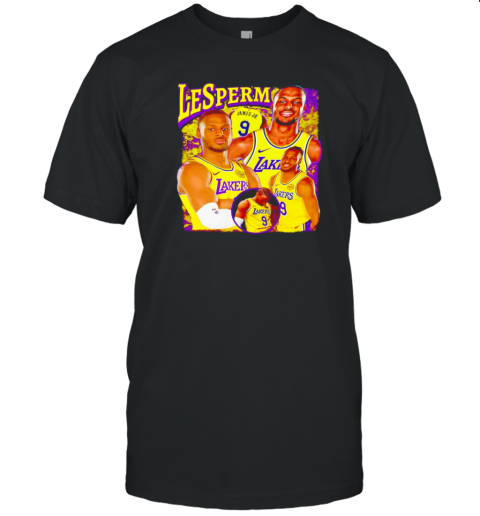 Lesperm Bronny James Los Angeles Lakers T-Shirt