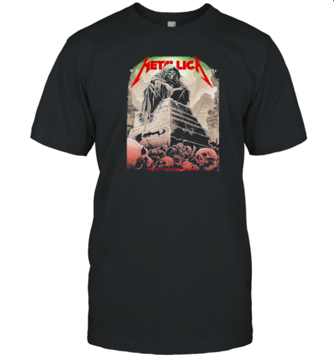 Metallica At Estadio GNP Seguros In Mexico City Mexico On September 20 2024 Poster T- Classic Men's T-shirt