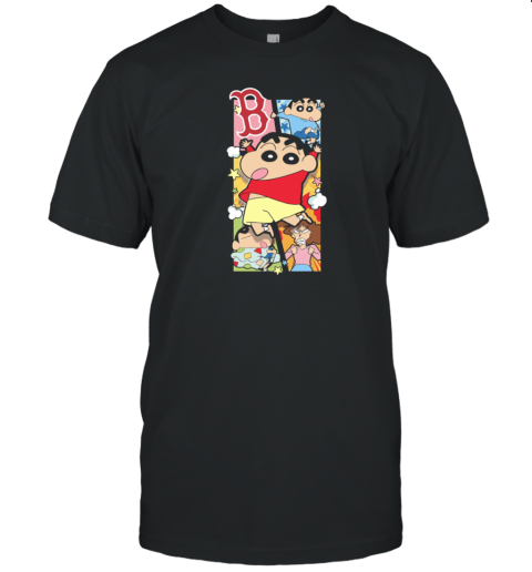 MLB Anime Shine Cute Boston T- Classic Men's T-shirt