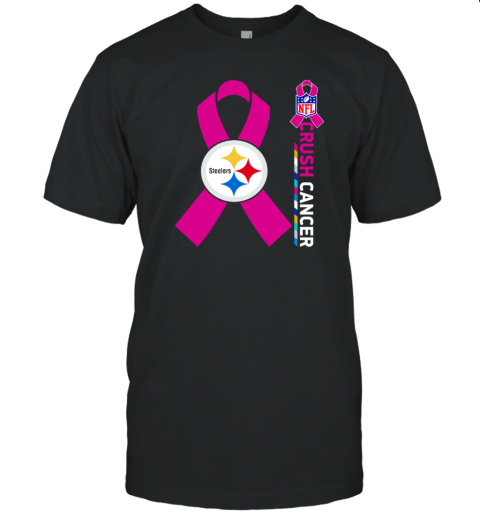 Pittsburgh Steelers NFL Crush Cancer T-Shirt