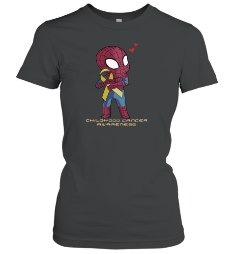 Spider Man childhood cancer awareness T-Shirt