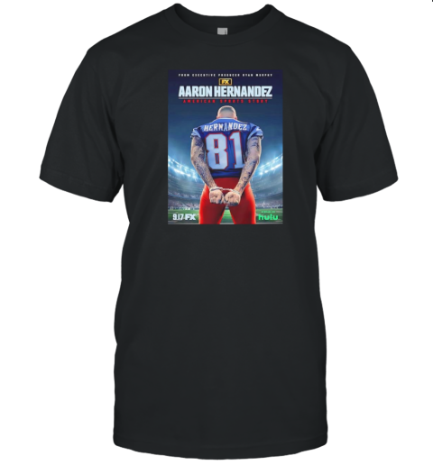 American Sports Story Aaron Hernandez New England Patriots T-Shirt