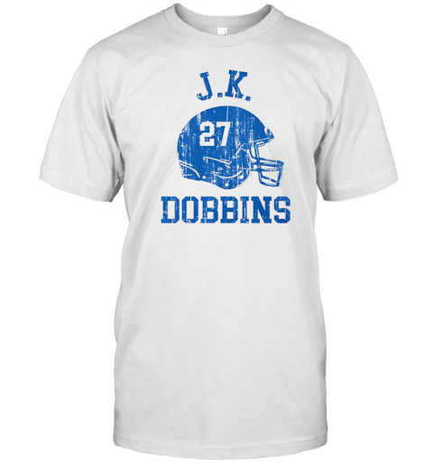 J.K. Dobbins Los Angeles Chargers Helmet T- Classic Men's T-shirt