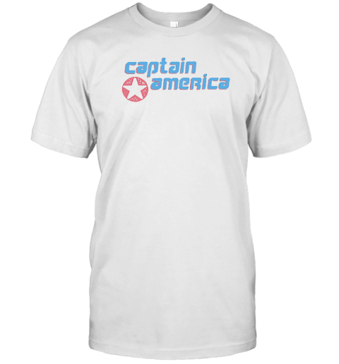 Kurt Cobain Captain America Logo T-Shirt