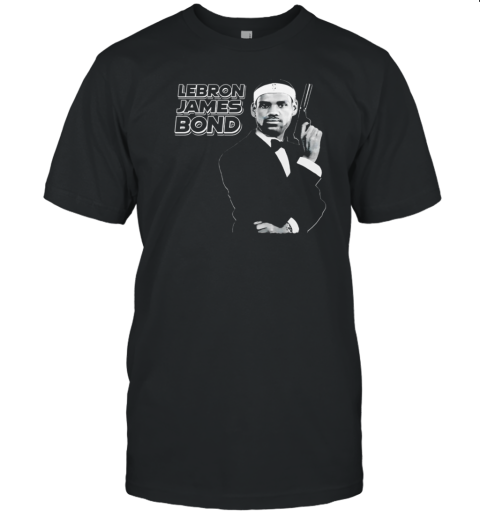 Lebron James Bond Retro T-Shirt