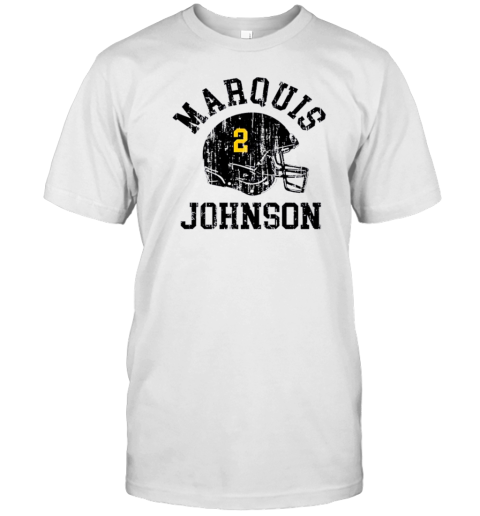 Marquis Johnson Missouri Tigers Helmet T- Classic Men's T-shirt