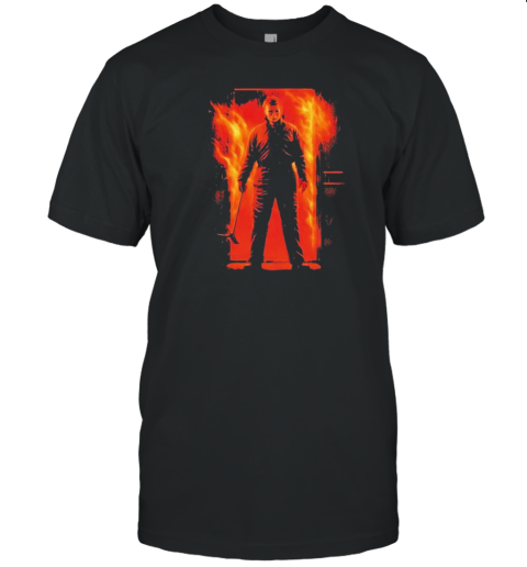 Michael Myers Let Is Burn Halloween T- Classic Men's T-shirt