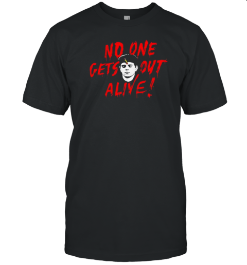 No One Gets Out Alive Retro T- Classic Men's T-shirt