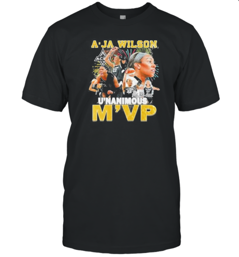 Original A'Ja Wilson Unanimous MVP 2024 T- Classic Men's T-shirt