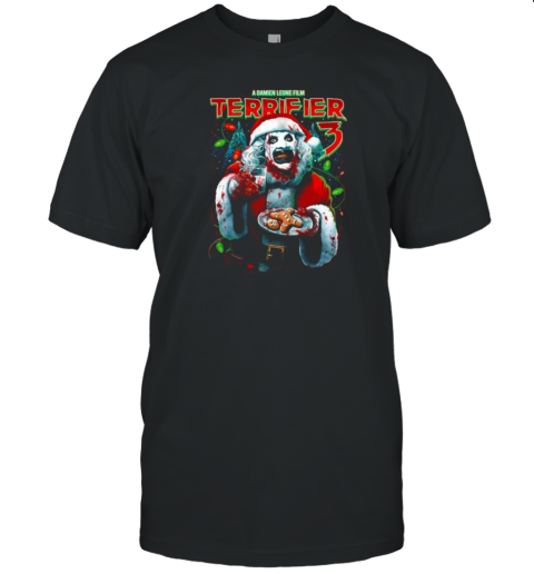 Original Terrifier 3 Christmas With Milk And Carnage T- Classic Men's T-shirt