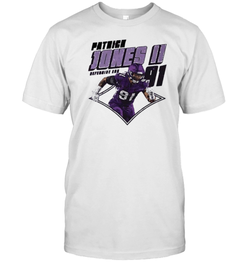 Pat Jones II Minnesota Vikings Football Defensive End T-Shirt