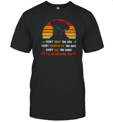 Pumpkin Pie  BLACK Labrador 1 Classic T-Shirt