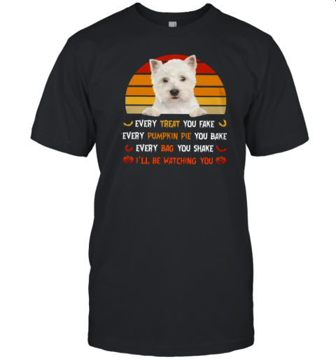 Pumpkin Pie  West Highland White Terrier Classic T- Classic Men's T-shirt