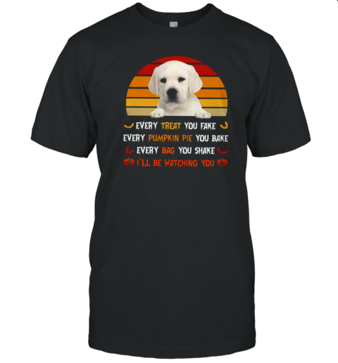 Pumpkin Pie  WHITE Labrador Classic T-Shirt