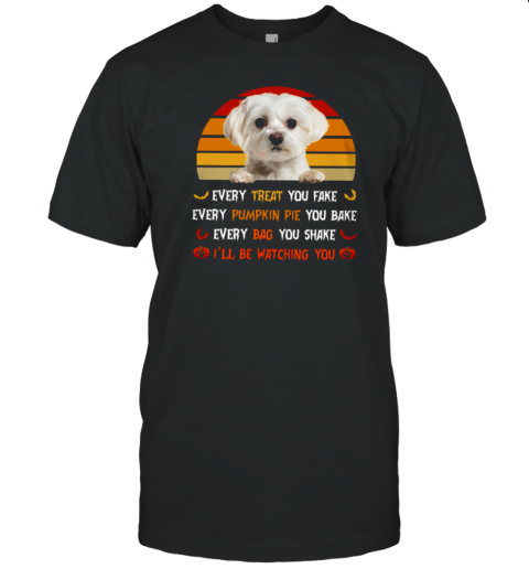 Pumpkin Pie  WHITE Maltese Classic T- Classic Men's T-shirt