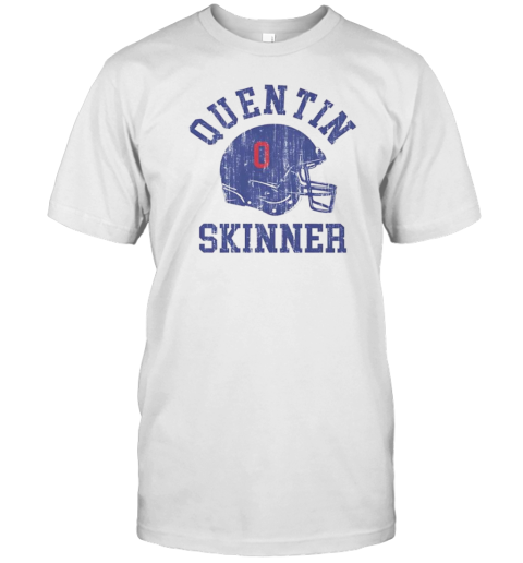 Quentin Skinner Kansas Jayhawks Helmet T-Shirt