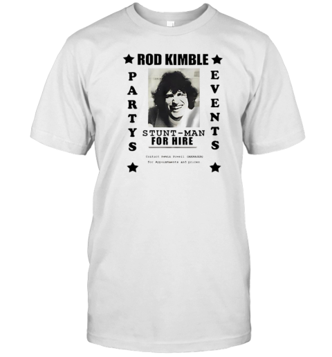 Rod Kimble Stuntman For Hire Hot Rod T- Classic Men's T-shirt