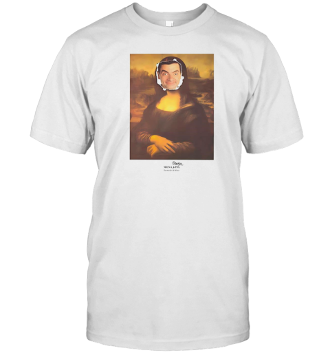 Rowan Atkinson Mr Bean Mona Lisa Parody T-Shirt