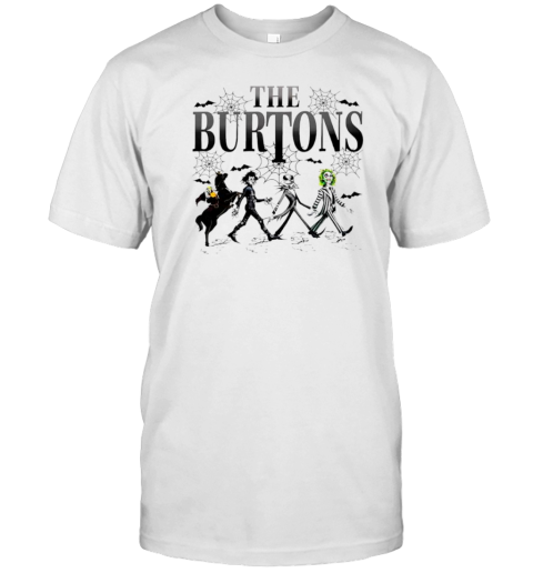 The Burtons Walking Street The Burtons Friends Halloween Jack Skellington T-Shirt