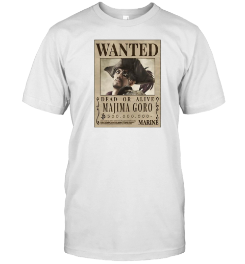 Wanted Dead Or Alive Majima Goro Retro T-Shirt