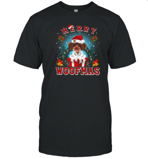 Woof Xmas  RED Schnoodle Premium Fit Mens T- Classic Men's T-shirt