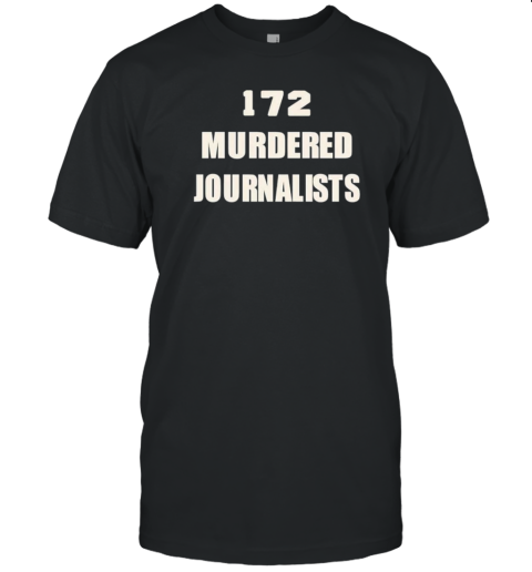 172 Murdered Journalists Retro T-Shirt