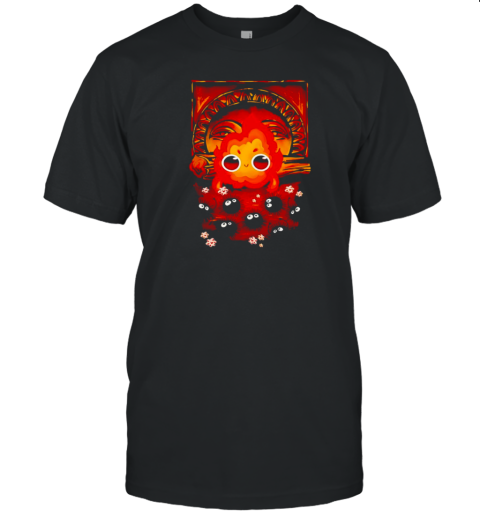 Angry little demon susuwatari will help Calcifer T- Classic Men's T-shirt