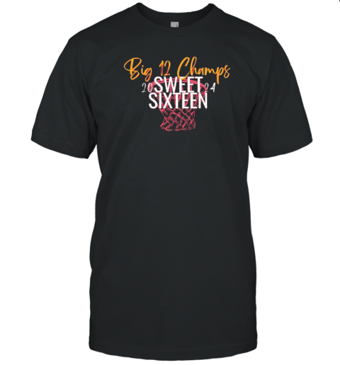 Big 12 Champs 2024 Sweet Sixteen T-Shirt