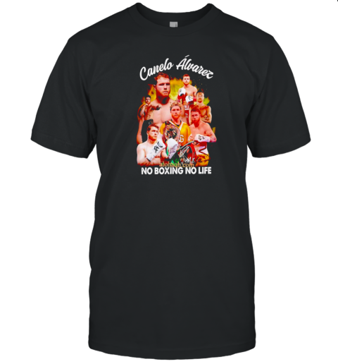 Canelo Alvarez No Boxing No Life Retro T-Shirt