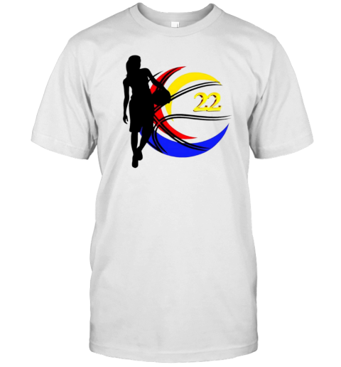 Clark Fever Number 22 Basketball Women T-Shirt